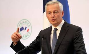 Bruno Le Maire lors de la présentation du plan d relance
