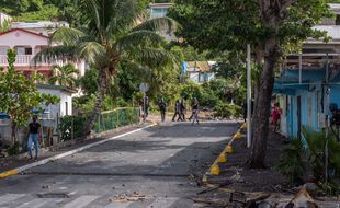La ville de Marigot, chef-lieu de Saint-Martin, lors de violentes manifestations en 2019 (illustration).