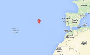 Google Maps des Açores.