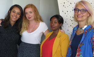 Chaima, Pauline, Touroussi et Michèle se sont portées volontaires pour effectuer des rondes dans les bus lyonnais et dénoncer tout ce qui ne va pas, pointant notamment l'insécurité y régnant.