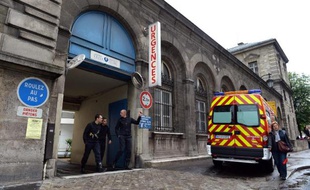 L'entrée des urgences à l'Hôtel-Dieu à Paris, le 16 mai 2013