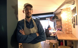 Luc Laurent a fondé l'enseigne de burgers Roadside à Rennes.