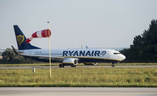 Un appareil de la compagnie aérienne Ryanair