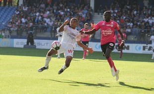 Le MHSC (ici Junior Sambia) s'est facilement débarrassé des Girondins de Bordeaux