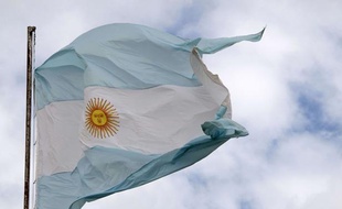 Illustration: le drapeau argentin.