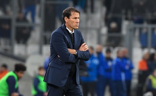 Rudi Garcia lors du Classico 2018, au Vélodrome.