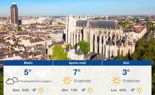 Météo Nantes: Prévisions du vendredi 5 mars 2021