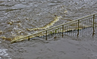 Une rivière en crue (photo d'illustration).