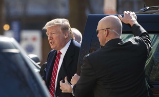 Donald Trump à Washington, le 17 mars 2019.