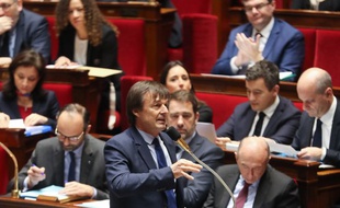 Nicolas Hulot le 24 janvier 2018 à l'Assemblée Nationale.