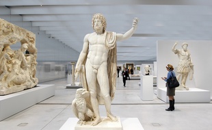 Le musée du Louvre-Lens, à Lens, dans le Pas-de-Calais.