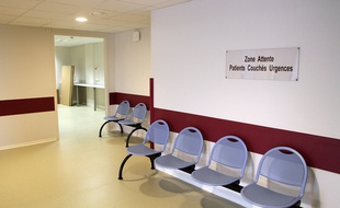 Un service d'urgences dans un hôpital (illustration).