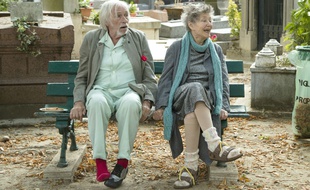 Emmanuelle Riva et Pierre Richard dans «Paris pieds nus» de Fiona Gordon et Dominique Abel
