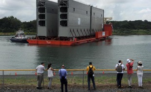 Les travaux d'élargissement du canal de Panama, qui ouvrira une nouvelle voie en 2015, viennent d'entrer dans leur dernière phase à un an du centenaire de la route maritime interocéanique par laquelle transite 5% du commerce mondial.