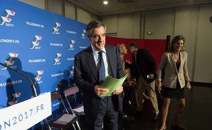 François Fillon, ancien Premier ministre et candidat à la primaire à droite, le 14 septembre 2016 à Paris.