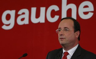 Le premier secrétaire du Parti socialiste, François Hollande.