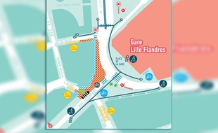 Le chantier d'Euraflandres.