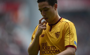 Samir Nasri avec le maillot du FC Séville