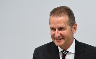 Herbert Diess, le patron de Volkswagen, le 9 mai 2018.