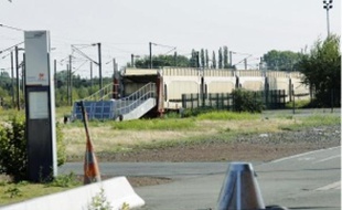 A la gare de Seclin, cette rampe d'accès aux trains n'aura bientôt plus d'utilité.