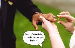 « D’un coup, il jette son alliance dans le jardin »… Ces mariages qui dérap…