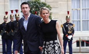 Tiphaine Auzière arrive à l'Elysée le 14 mai 2017.