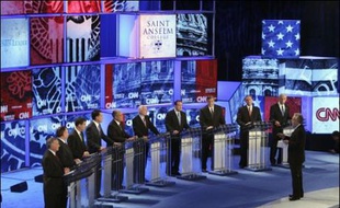 Les dix candidats républicains à la Maison Blanche en 2008 se sont montrés fermes mardi sur l'Irak, mais se sont affrontés sur l'immigration durant les deux heures de leur troisième débat télévisé.