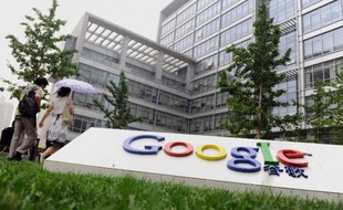 Le siège social de Google à Pékin, en Chine, le 30 juin 2010