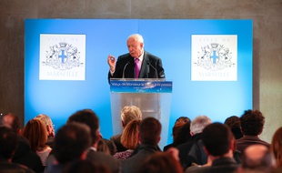 Marseille le 21 janvier 2013 - Jean Claude GAUDIN présente ses voeux à la presse