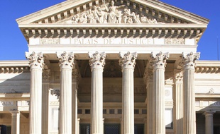 Le Palais de Justice de Nîmes. (photo illustration)