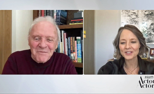 Les acteurs Anthony Hopkins et Jodie Foster lors de leurs retrouvailles pour les 30 ans du «Silence des agneaux»