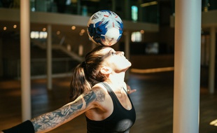 Alice Fougeray était présente à la coupe du monde féminine de football.