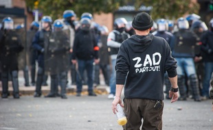 Lors d'une précédente manifestation des opposants au barrage de Sivens, en novembre dernier dans les rue de Toulouse.