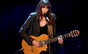 Carla Bruni-Sarkozy, le 13 février 2013, au festival de San Remo, en Italie.