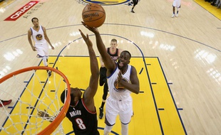 Draymond Green, le 3 mai 2016, face à Portland.