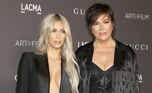 Les stars de la téléréalité Kim Kardashian et sa mère Kris Jenner