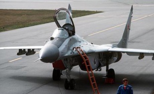 Illustration d'un MiG 29.
