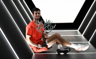 Karen Khachanov, le 4 novembre 2018 à Bercy.