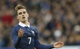 Antoine Griezmann lors du match entre la France et l'Allemagne le 13 novembre 2015.