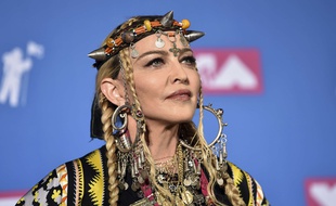 La chanteuse Madonna à New York.