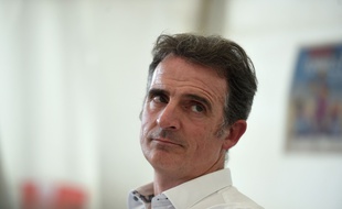 Eric Piolle, ici lors de la dernière édition de la Fête de l'Humanité, le 11 septembre à La Courneuve. Lucas BARIOULET