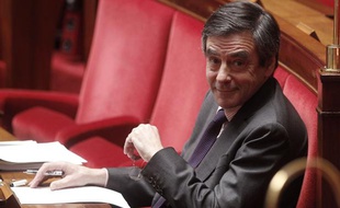 François Fillon à l'Assemblée nationale le 30 janvier 2013.