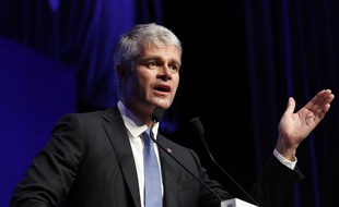 Laurent Wauquiez, enregistré à son insu, a attaqué plusieurs membres du gouvernement et de son parti Les Républicains, le 15 février 2018.