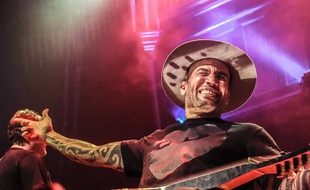 Ben Harper, ici lors d'un concert en septembre dernier à Atlanta (Etats-Unis).