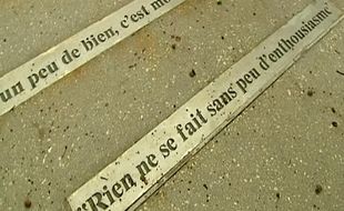 Sur cette citation de Voltaire, c'est la syntaxe qui n'a pas été respectée. Il faut lire :