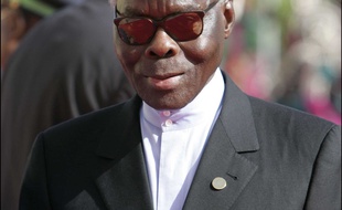 L'ex-président béninois Mathieu Kérékou, le 3 décembre 2005, à Bamako, au Mali.