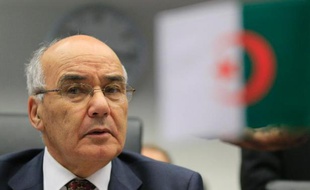 Youcef Yousfi le 31 mai 2013 à Vienne, alors qu'il était ministre de l'Energie et des mines