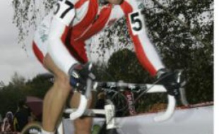 Kacper Szczepaniak pendant les championnats du monde espoir de cyclo-cross, aux Pays-Bas, le 1er novembre 2009