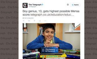 Aahil Jouher, 10 ans, est un surdoué britannique.