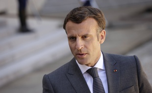 Le président de la République Emmanuel Macron à Paris le 26 avril 2021.